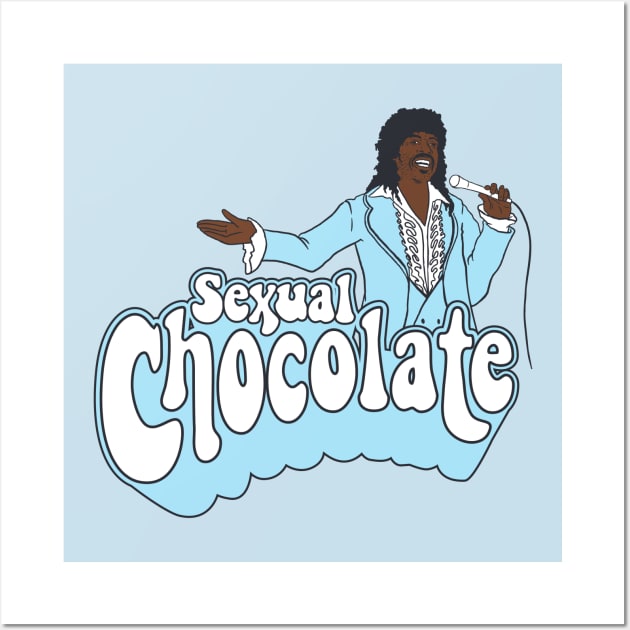 Sexual Chocolate Wall Art by Clutch Tees